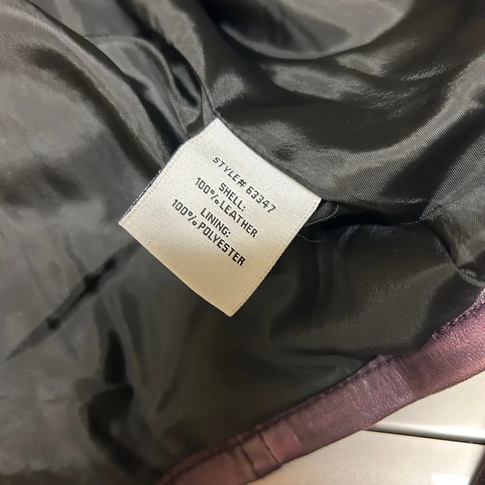 Amaryllis Soft Leather Moto Jacket - Picture 8 of 8